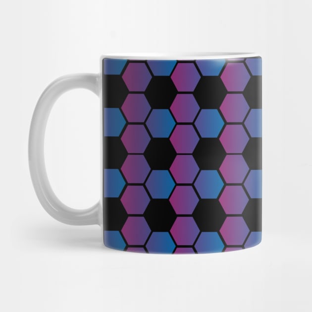 HIVE PATTERN, HEXAGON PATTERN by SAMUEL FORMAS